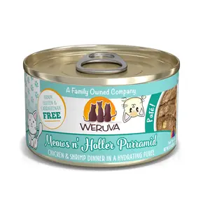 Weruva Weruva - Canned Cat Food - Meows+Holler Purr Pate 5.5oz