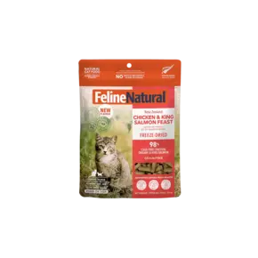 K9 Natural Feline Natural - Chicken & King Salmon  Freeze Dried Cat Food