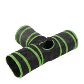 Cloe e Cluzo - Cat Tunnel 3-way Green/Black