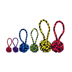 Multipet - Nuts for Knots w/Tug  6" Dog Toy