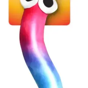 Meowijuana - Get Kickin Catnip Worm Kicker Toy