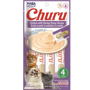 Churu - Chicken w/Shrimp Pureed  - Treat Tube 4/2oz