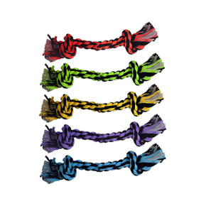 Multipet Multipet - Nuts for Knots  -2 Knot Rope 6" Dog Toy