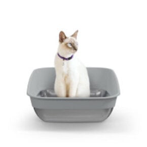 Litter Genie Litter Genie- Stainless Steel Cat Litter Box 1.54 kg