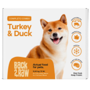 Back 2 Raw - Complete Combo- Duck Blend/Turkey Blend 12/1lb Packs