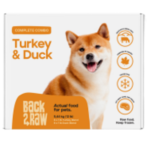 Back2Raw Back 2 Raw - Complete Combo- Duck Blend/Turkey Blend 12/1lb Packs