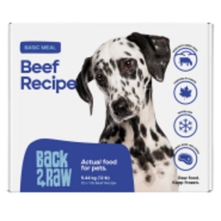 Back2Raw Back 2 Raw - Basic Combo- Beef 12/1lb Packs