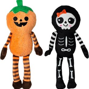 Fringe - Oh My Gourd Plush Dog Toy 2pc Set