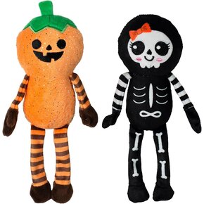 Fringe Studio Fringe - Oh My Gourd Plush Dog Toy 2pc Set