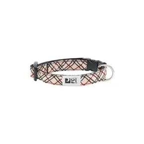 RC Pets - Petite Clip Collar Tan Tartan