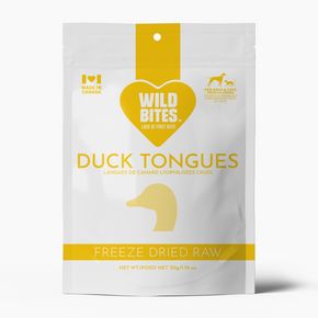 Wild Bites Wild Bites - Freeze Dried - Duck Tongues 50g