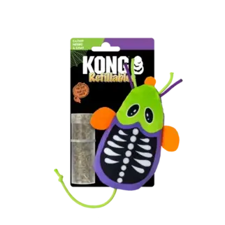 Kong Kong - Halloween Refillable Skeleton Mouse Catnip Toy