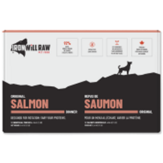 Iron Will Raw Pet Foods Iron Will - Original - Salmon12lb Box (12-1lb Packs)