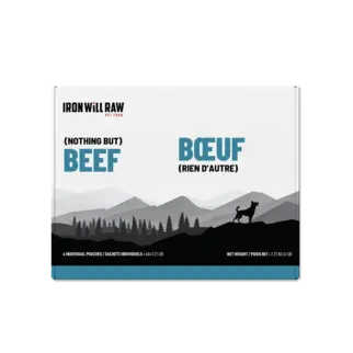 Iron Will Raw Pet Foods Iron Will - Nothing But - Beef 6lb