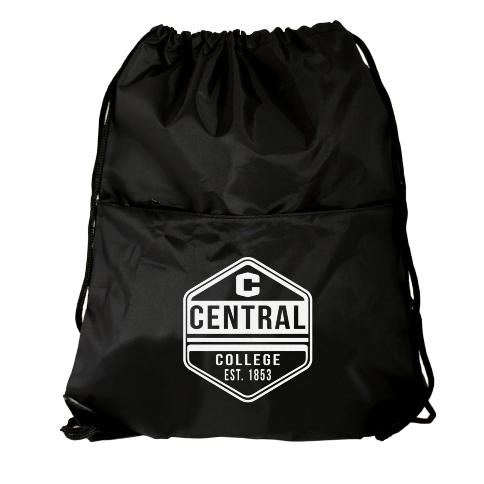 SPIRIT PRODUCTS Spirit Products Drawstring Tote w/Pocket
