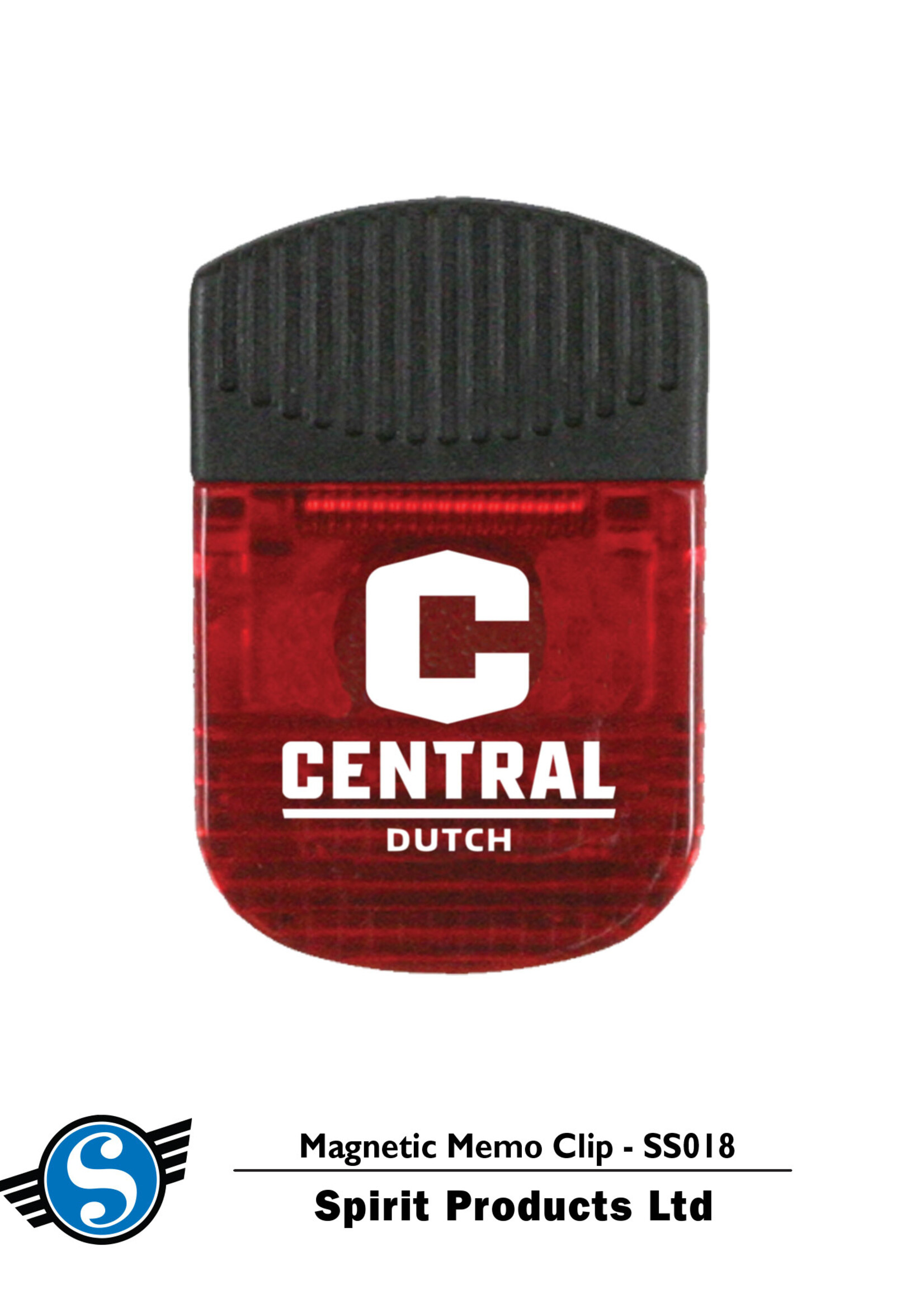 SPIRIT PRODUCTS Spirit Products Magnetic Chip Clip Red