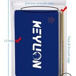 Key Lion Zip Lock ID Holder Clear