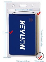 Key Lion Zip Lock ID Holder Clear