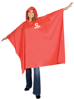 Storm Duds Storm Duds Hooded Poncho Red