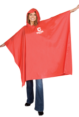 Storm Duds Storm Duds Hooded Poncho Red