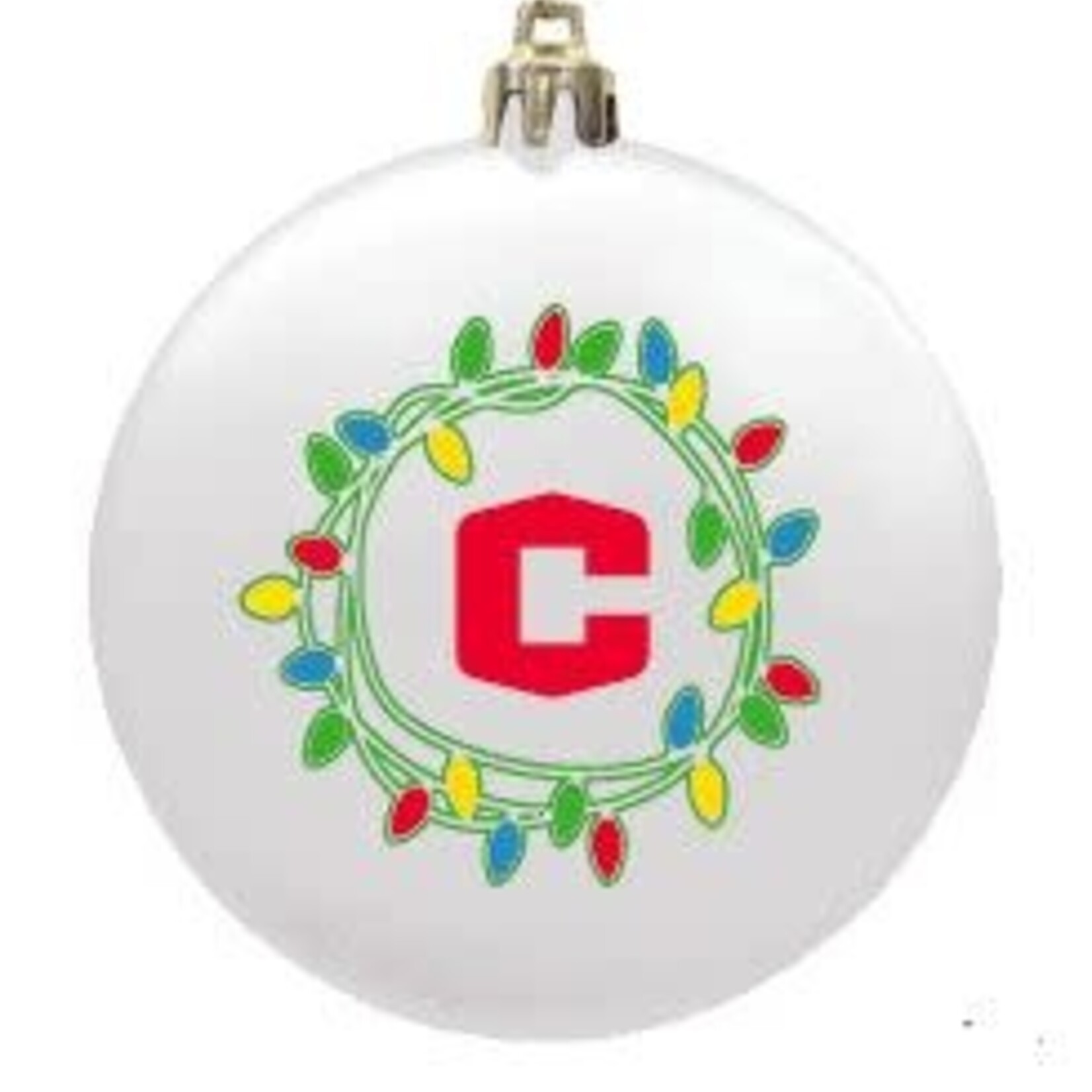 Jardine Associates Jardine Flat Ornament C with Lights White