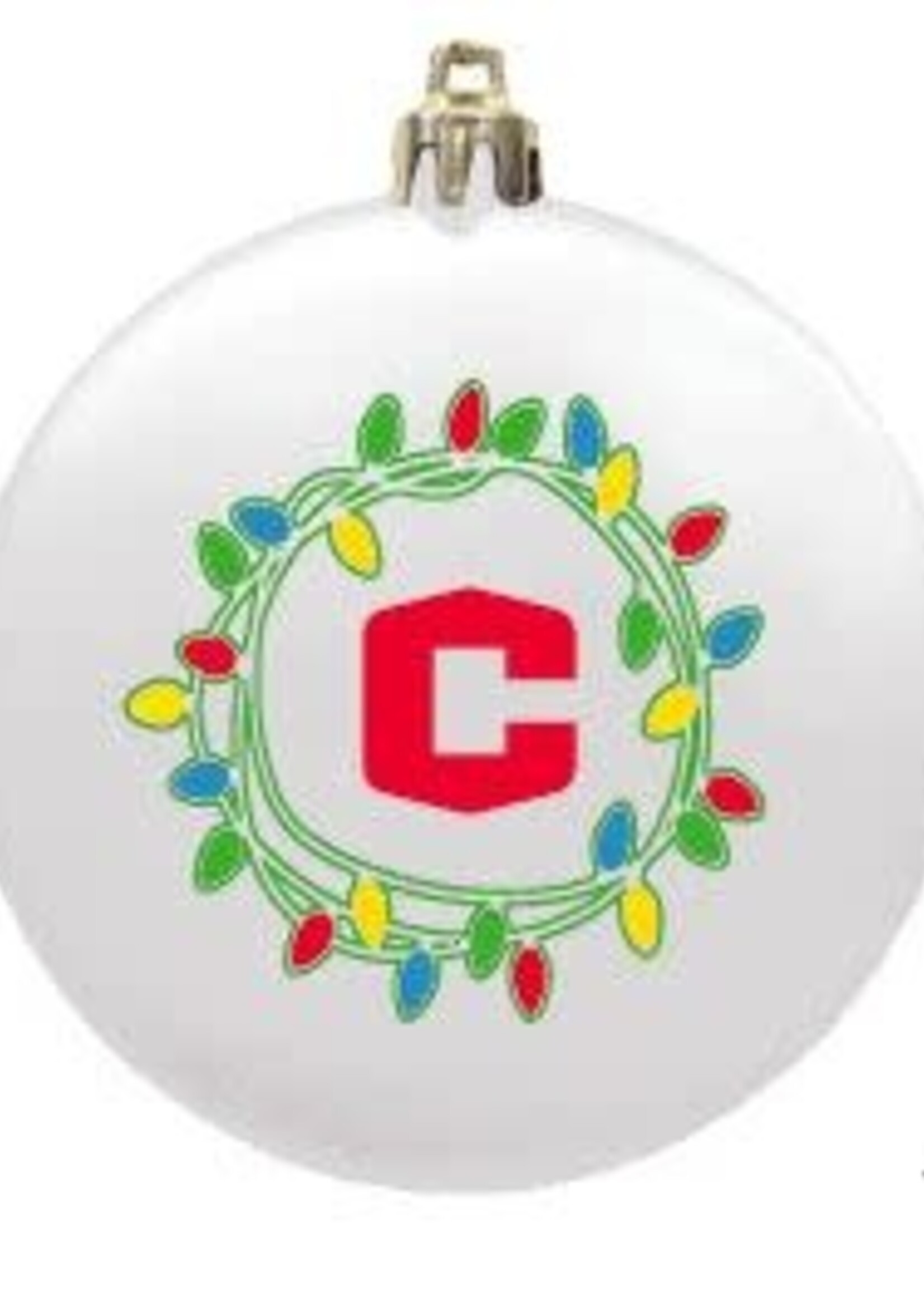 Jardine Associates Jardine Flat Ornament C with Lights White