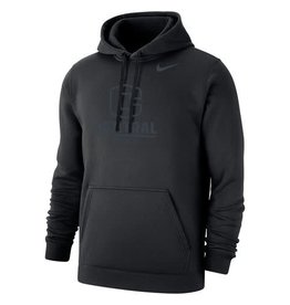 Nike Nike Club Fleece Hood Tonal C Logo Black