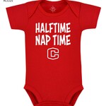 Creative Knitwear Creative Knitwear Onesie Halftime Nap Time Red