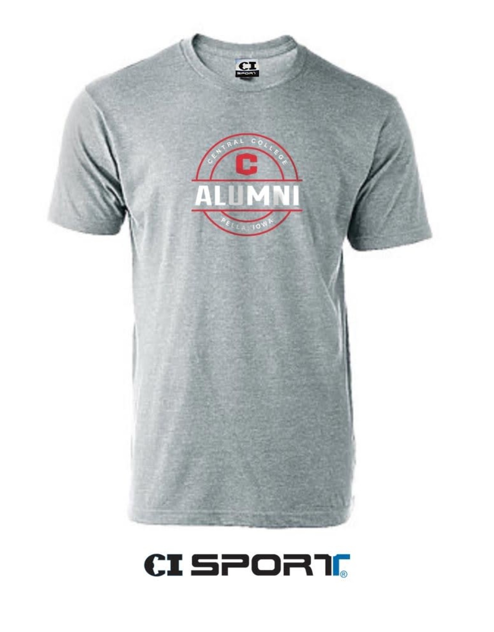 CI SPORT CI Sport Tee alumni C logo gray