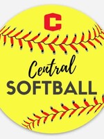 Sticker Mule Sticker Mule 3" Softball Sticker