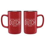 NEIL Neil Dutch Dad Mug Red Speckle