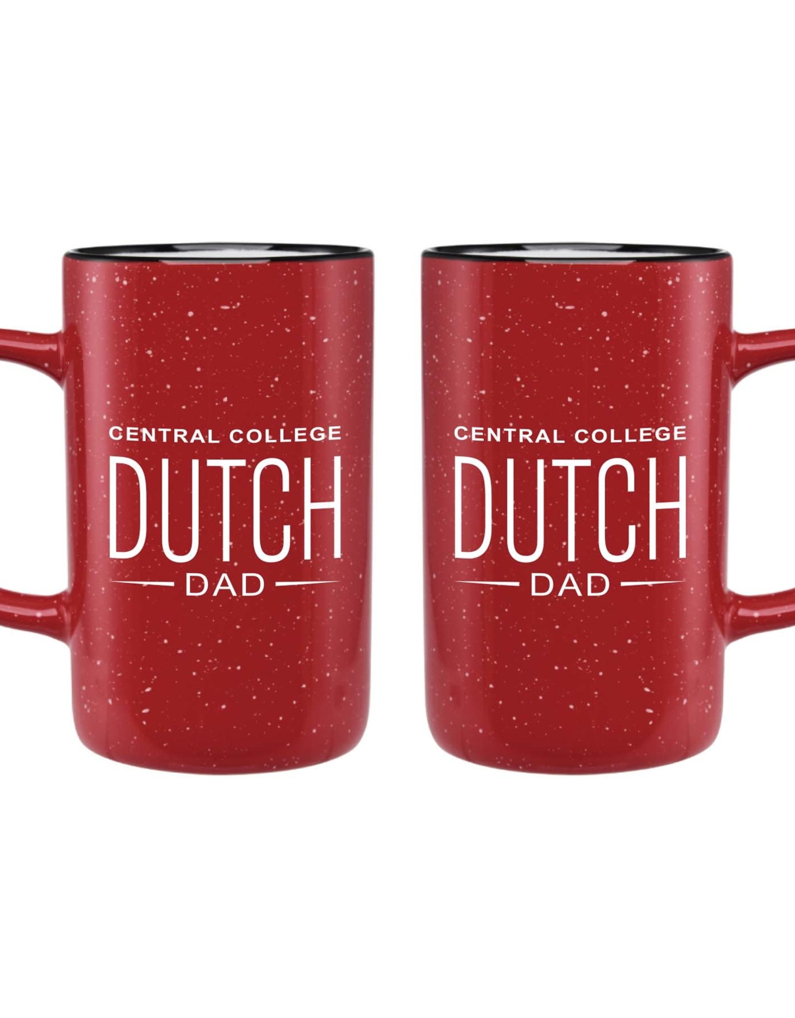 NEIL Neil Dutch Dad Mug Red Speckle