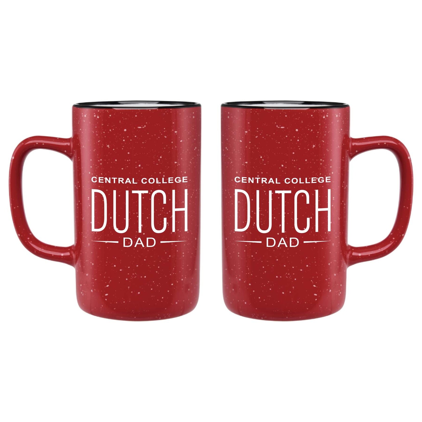 NEIL Neil Dutch Dad Mug Red Speckle