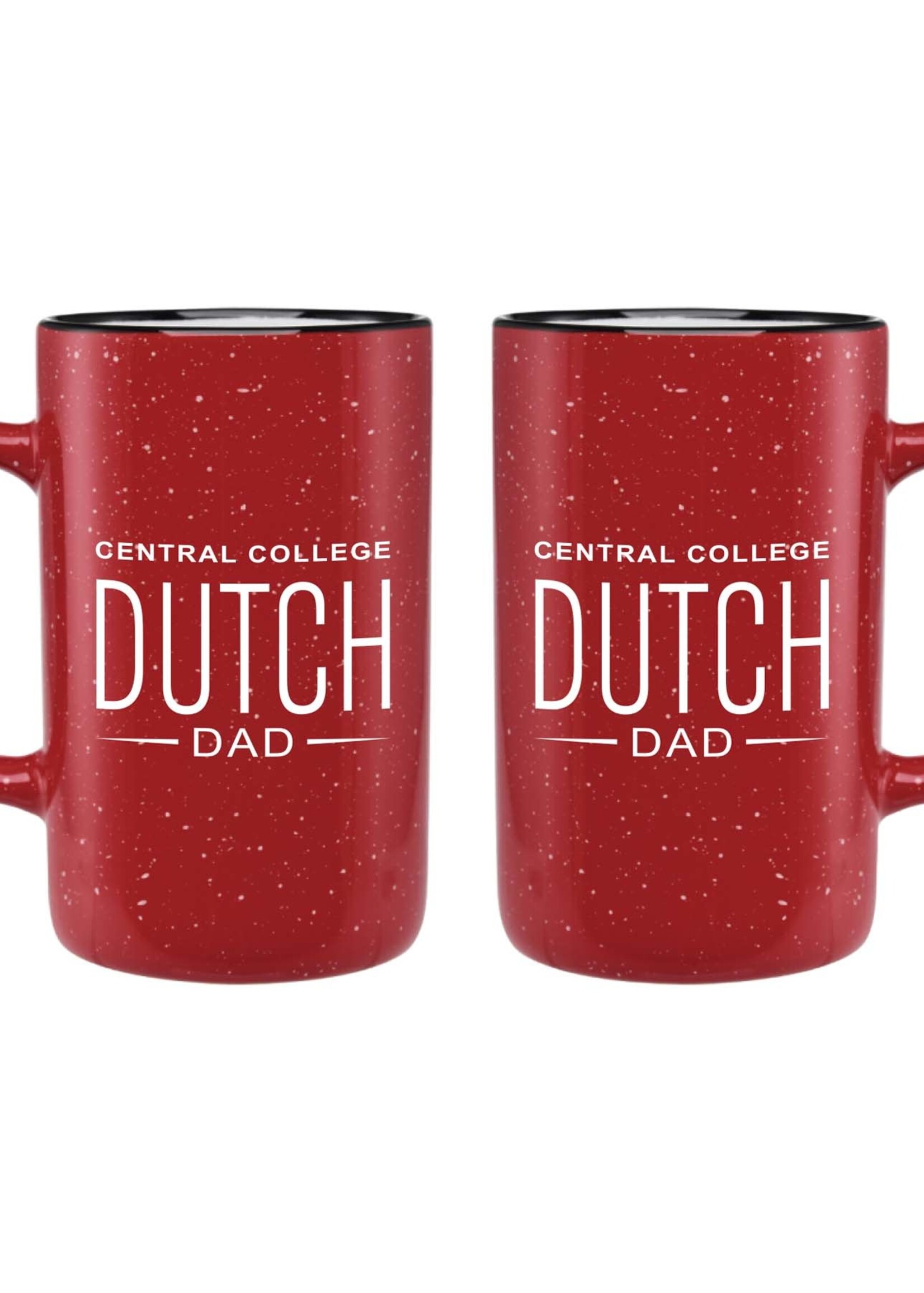 NEIL Neil Dutch Dad Mug Red Speckle