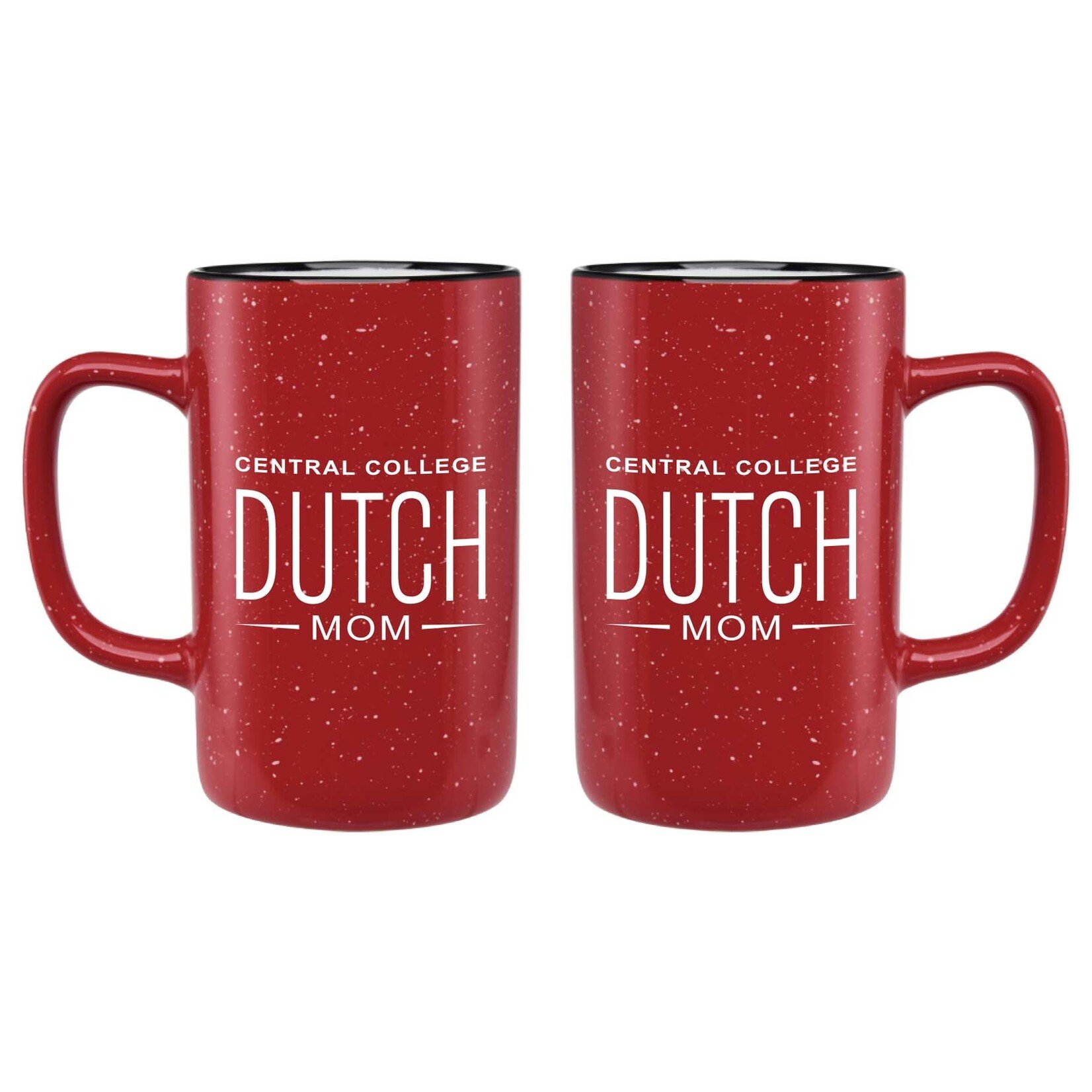 NEIL Neil Dutch  Mom Mug Red Speckle
