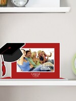 Color Shock Color Shock Frame Central College Graduation Cap