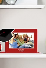 Color Shock Color Shock Frame Central College Graduation Cap