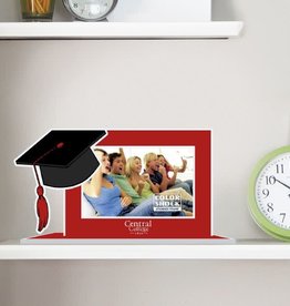 Color Shock Color Shock Frame Central College Graduation Cap