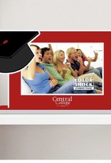 Color Shock Color Shock Frame Central College Graduation Cap