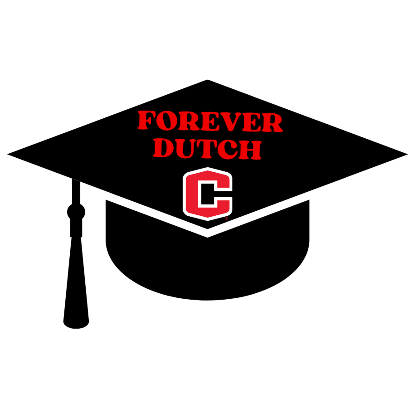 Sticker Mule Sticker Mule Graduation Hat 3" x 2" Sticker