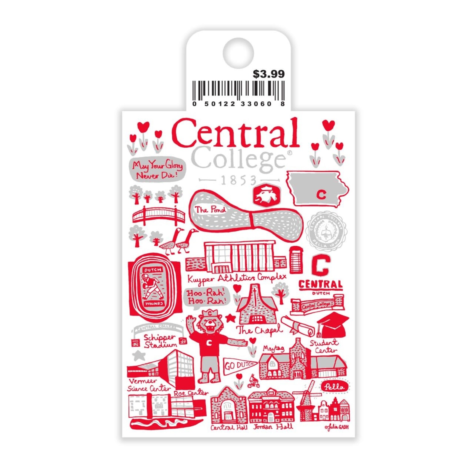 NEIL Julia Gash Sticker