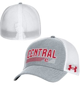 Under Armour UA Spacer Mesh Blitzing Hat Steel Heather