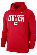Nike Nike Club Fleece Hood Dutch Red