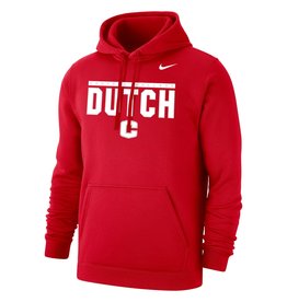 Nike Nike Club Fleece Hood Dutch Red