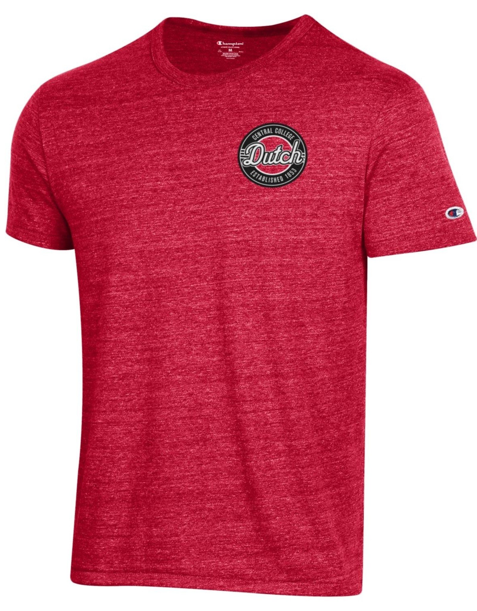 CHAMPION Champion Tri Blend SS Tee Double Hit Scarlet