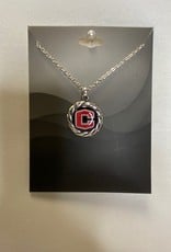 SPIRIT PRODUCTS Spirit Westport Silver Necklace with Logo 18"