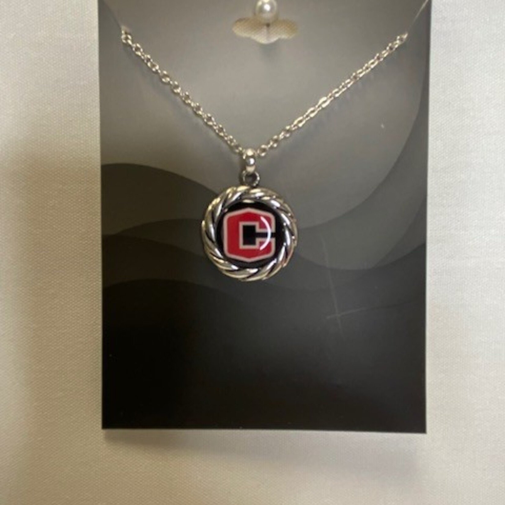 SPIRIT PRODUCTS Spirit Westport Silver Necklace with Logo 18"