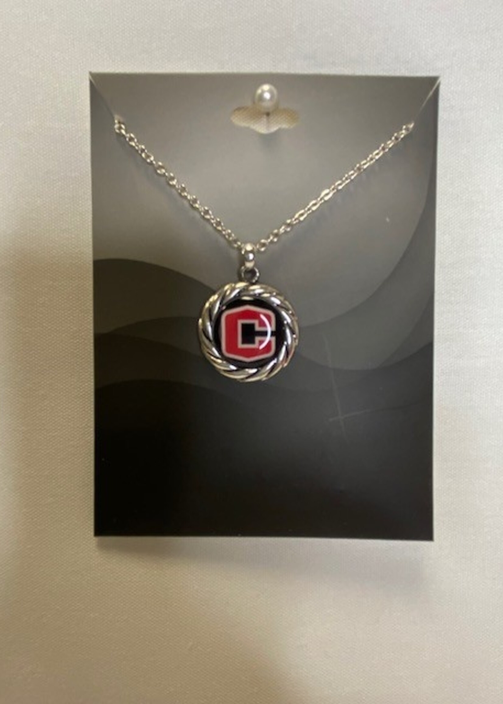 SPIRIT PRODUCTS Spirit Westport Silver Necklace with Logo 18"