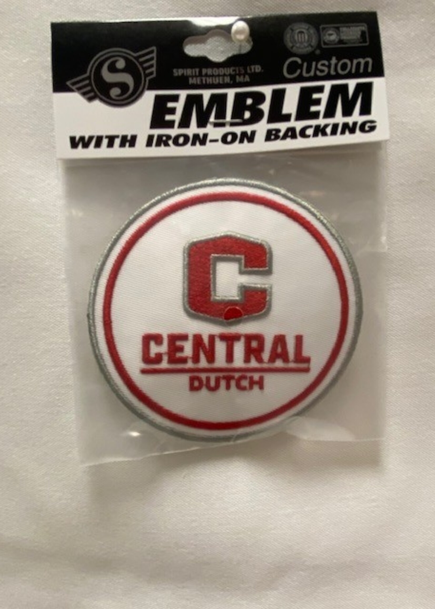 SPIRIT PRODUCTS Spirit C Central 3" Iron On Patch