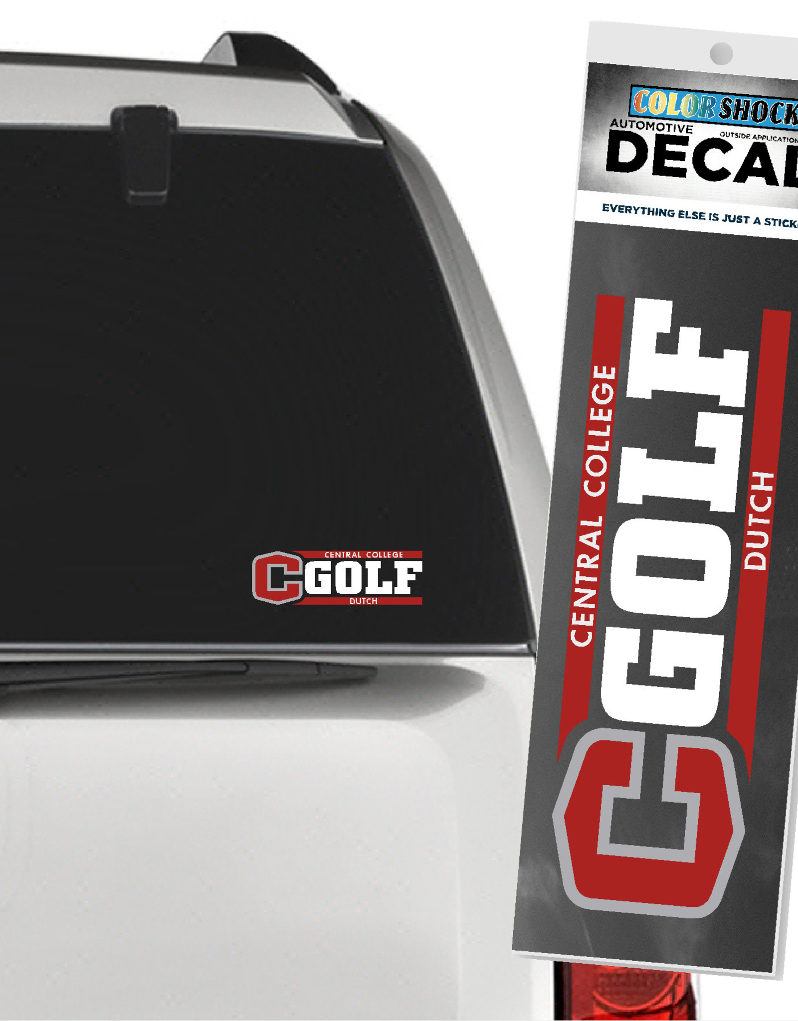 Color Shock Color Shock Sport Decal Golf